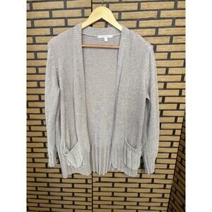 Seven7 Tan Chenille Cardigan Size Small